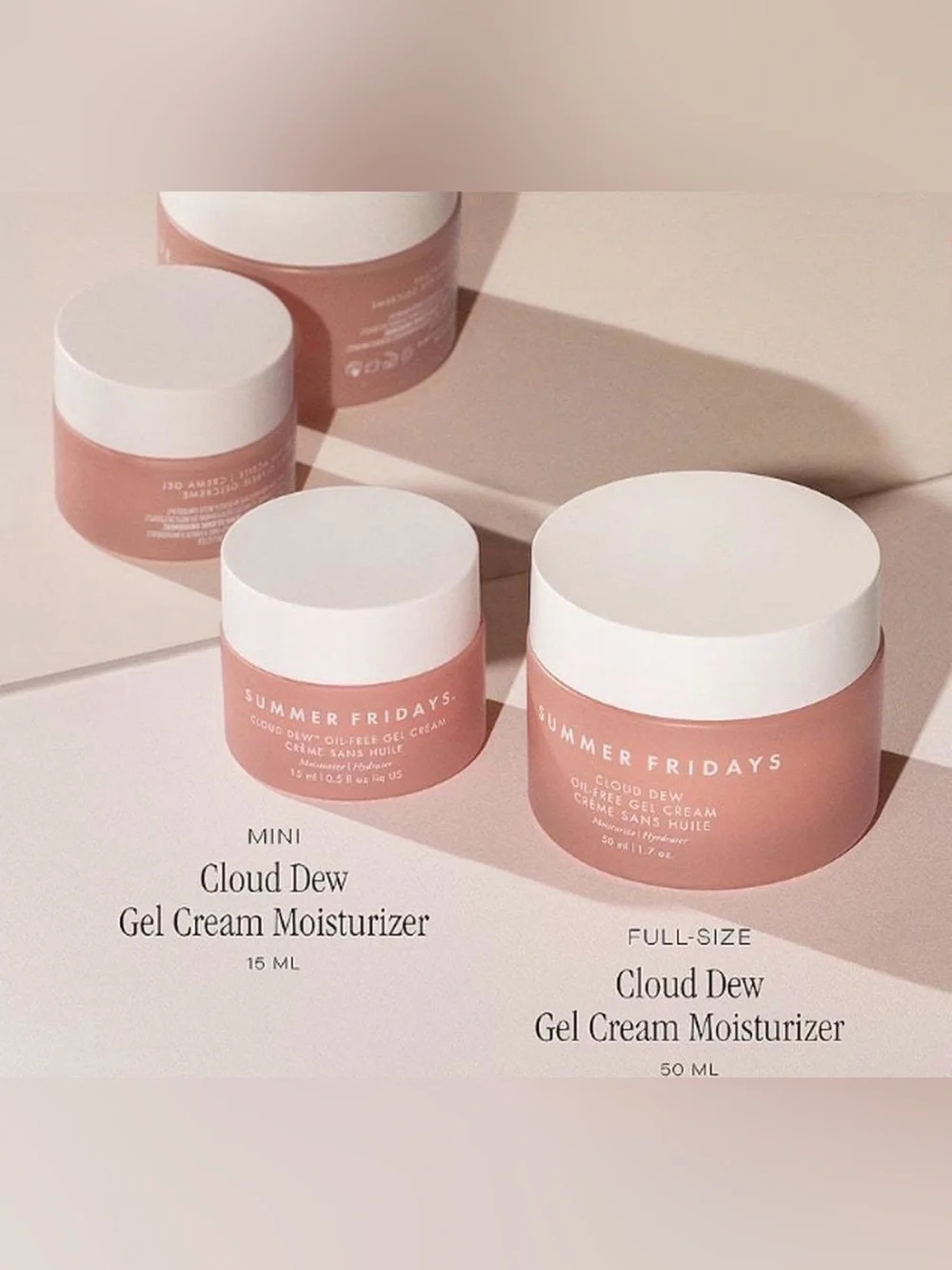 NEW Summer Fridays Cloud Dew Oil-Free Gel Cream Moisturizer New in Box RARE